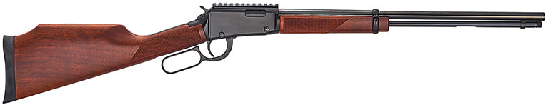 Henry Magnum Express Lever Action Rifle H001ME, 22 WMR, 19.25", Fixed Monte Carlo Stock, Black Metal Finish, 11 Rds