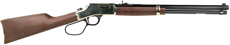 Henry Big Boy Large Loop Lever Action Rifle H006L, 44 Mag, 20" Octagon, American Walnut Stock, Blue Finish, 10 Rds