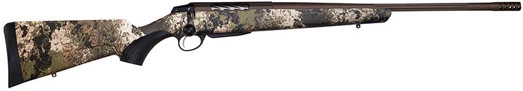 Tikka T3x Lite Bolt Action Rifle JRTXVW319, 6.5 PRC, 24.3", Veil Wideland Stock, Black Finish, 3 Rds