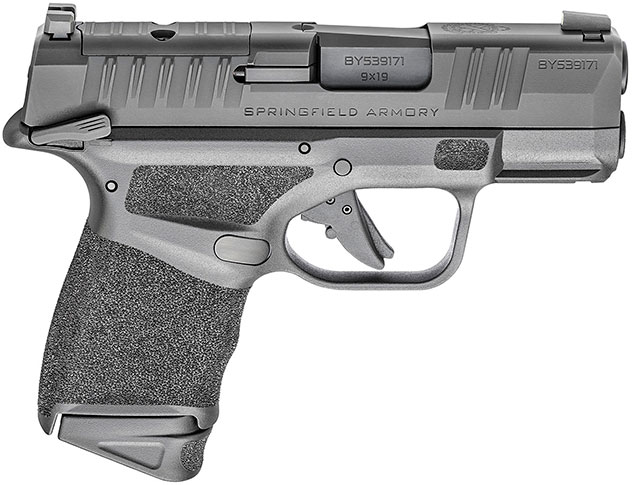 Springfield Hellcat Semi-Auto Optics Ready Pistol HC9319BOSPMS, 9mm, 3", Polymer Grips, Manual Safety, Black Finish, 13 Rds