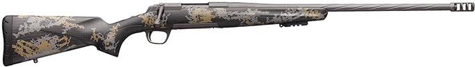 Browning X-Bolt Mountain Pro Rifle 035540227, 7mm Rem Mag, 26", Accent Graphic Carbon Stock, Tungsten Cerakote Finish, 3 Rds