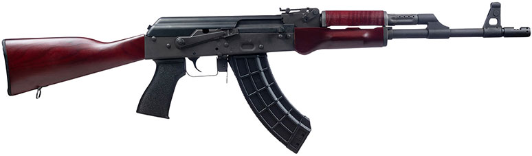 Century VSKA AK-47 Rifle RI4335N, 7.62mmX39mm, 16.5", Hardwood Stock, Blued Finish, 30 Rds