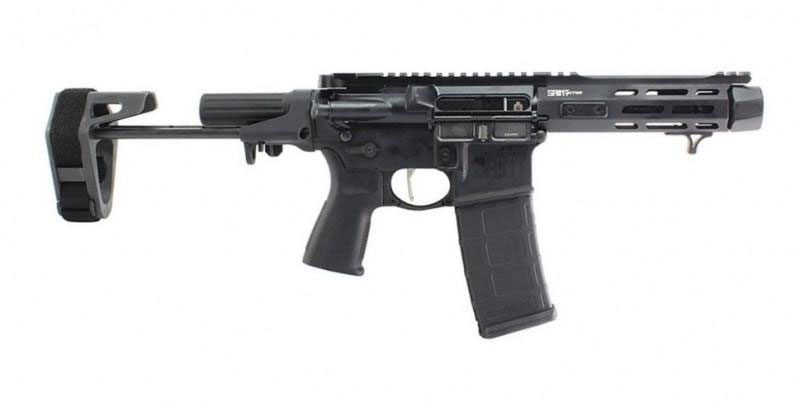 Springfield Saint Victor Semi-Auto Pistol STV955556B, 223 Remington/5.56 NATO, 5.5", Maxim SCW Brace, Black Finish, 20 Rds