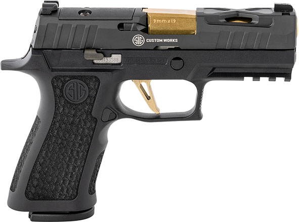 Sig P320 X-Carry Spectre Pistol 320V002, 9mm Luger, 3.9", Black Polymer Grips, X-ray Sights, 15 Rds