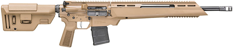 Springfield Saint Edge ATC Elite Semi-Auto Rifle STAE918223CB, 223 Remington/5.56 NATO, 18", Adjustable B5 Precision Stock, Coyote Brown Finish, 20 Rd