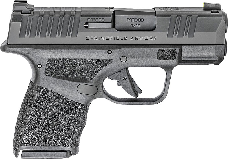 Springfield Hellcat Micro-Compact Semi-Auto Pistol HC9319BGU22, 9mm, 3", Polymer Grips, Black Finish, 11/13 Rds