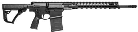Daniel Defense DD5 V2 Rifle 0215507335047, 308 Winchester, 18", 6-Position Black Stock, Black Finish, 20 Rds