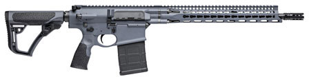 Daniel Defense DD5 V1 Rifle 0125007337047, 308 Winchester, 18", 6-Position Gray Stock, Gray Cerakote Finish, 20 Rds