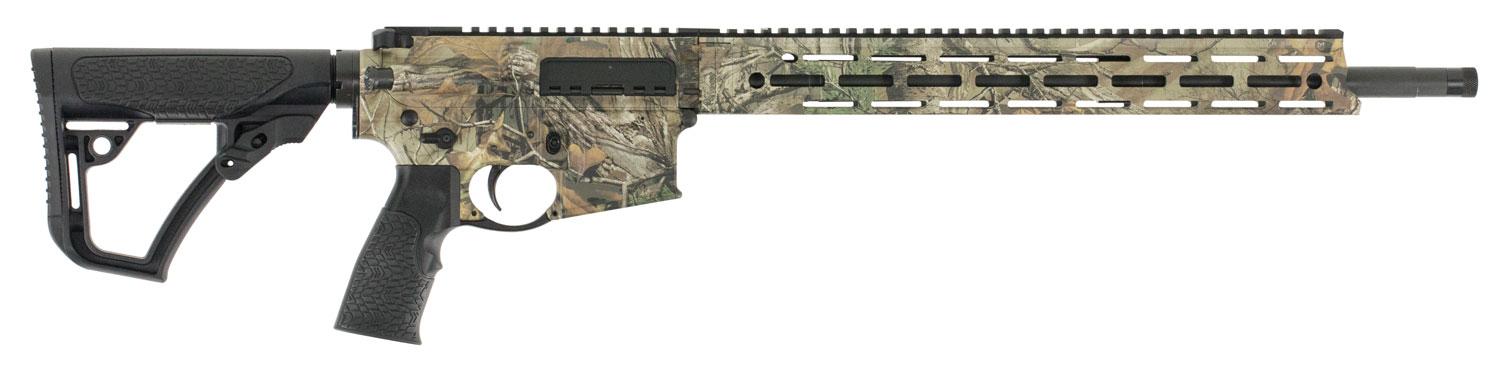 Daniel Defense DDM4 Ambush Rifle 03216, 223 Remington/5.56 NATO, 18", 6-Position Black Stock, Realtree Xtra Finish, 5 Rd