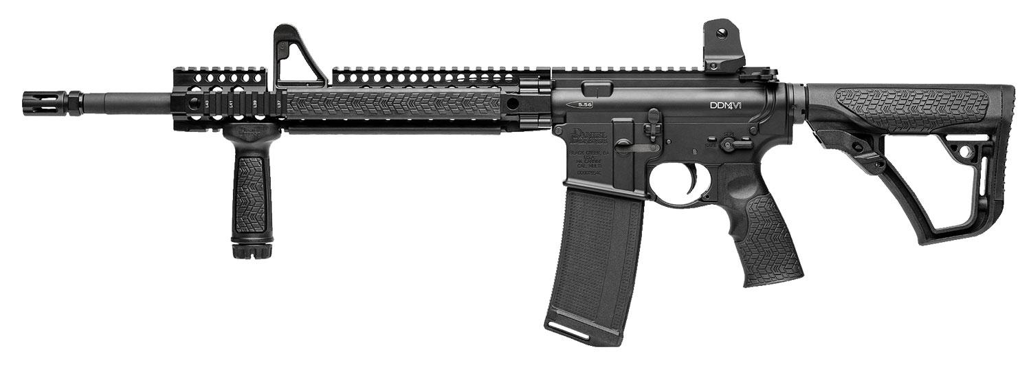 Daniel Defense DDM4 V1 Semi-Auto Rifle 02-050-15027, 223 Rem-5.56 NATO, 16", Black Finish, 30 Rds