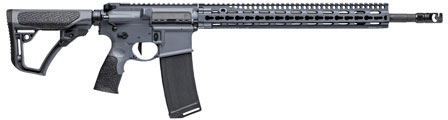 Daniel Defense DDM4 V11 Pro Rifle 0215106042047, 223 Remington/5.56 NATO, 18", Tornado Gray Stock, 30 Rds