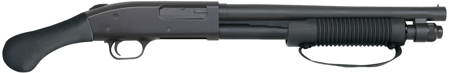 Mossberg 590 Shockwave Shotgun 50659, 12 Gauge, 14", 2 3/4"-3" Chmbr, 5 Shot, Cylinder Bore Barrel, Synthetic Stock
