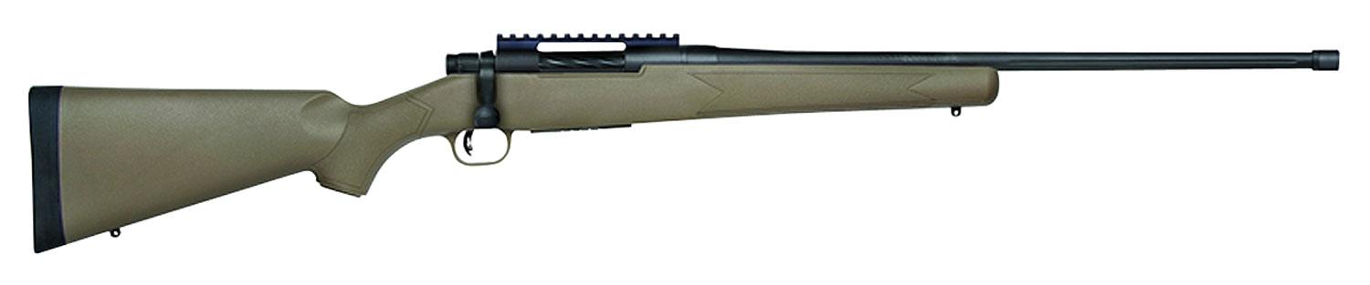 Mossberg Patriot Synthetic Bolt Action Rifle 27875, 6.5 Creedmoor, 22", Flat Dark Earth Synthetic Stock, Blued Finish, 4 Rds