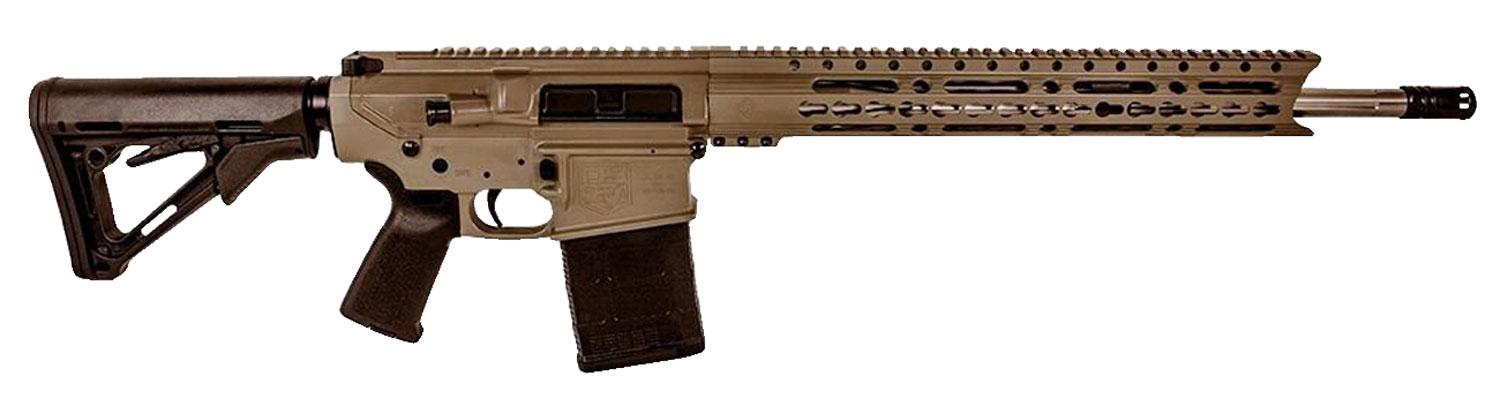 Diamondback DB10 Rifle DB10ELFDE, 308 Winchester, 18", Magpul CTR FDE Stock, Stainless Steel Finish, 20 Rds