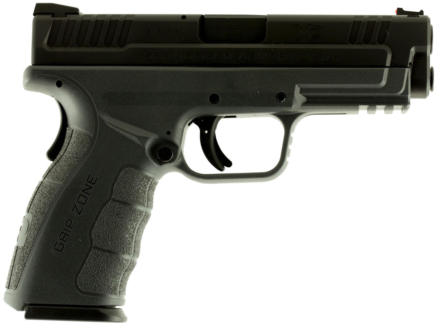 Springfield XD Mod.2 Pistol XDG9445BHC, 45 ACP, 4", Black Polymer Grips, Black Finish, 13 Rds