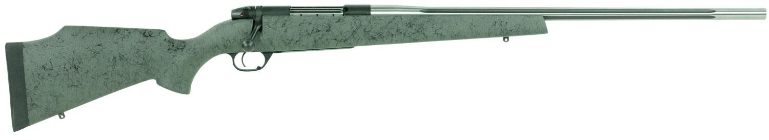 Weatherby Mark V Accumark Rifle MAMS65CMR4O, 6.5 Creedmoor, 24", Stainless Steel Finish, 4 Rds