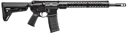 FN Herstal FN15 Tactical Carbine 3636501, 300 AAC Blackout, 16", Magpul MOE SL Black Stock, Black Finish, 30 Rds