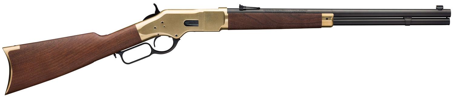 Winchester 1866 Yellow Boy Lever Action Rifle 534244188, 38 Special, 20", Grade I Walnut Stock, 11 Rds