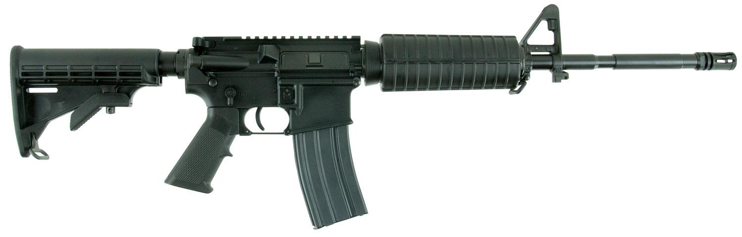 Franklin M4 Carbine 1223, 223 Rem-5.56 NATO, 16", 6-Position Black Stock, Black Hard Coat Anodized Finish, 30 Rds