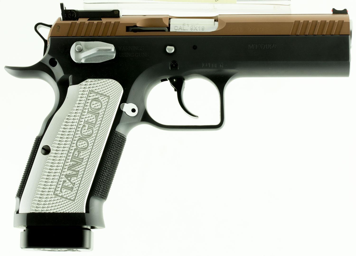 EAA Witness Xtreme Double Pistol 610605, 9mm Luger, 4.5", Aluminum Grips, Black Finish, 17 Rds