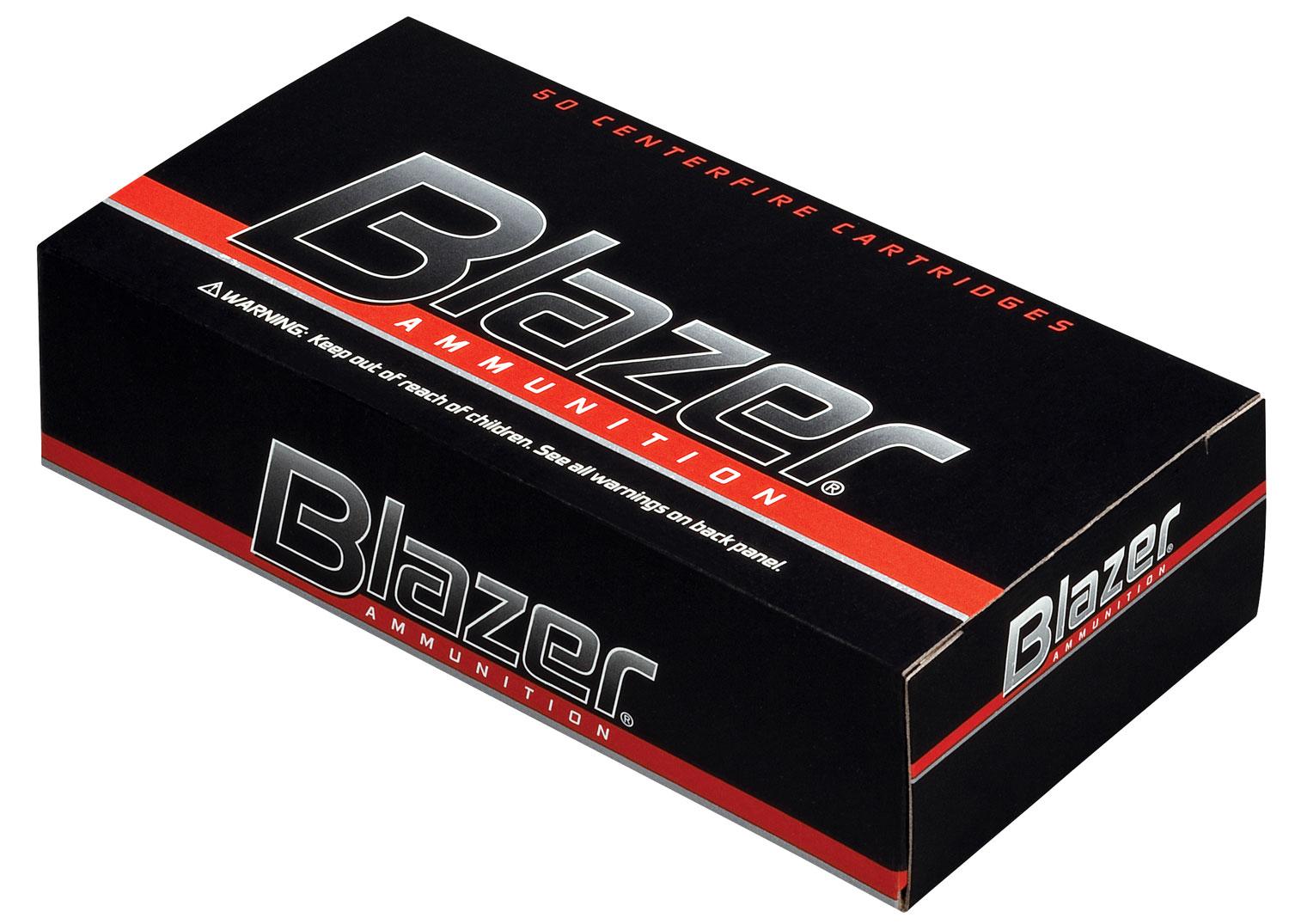 CCI Blazer Handgun Ammunition 3460, 9MM, Total Metal Jacket, 124 GR, 1090 fps, 50 Rd/Bx