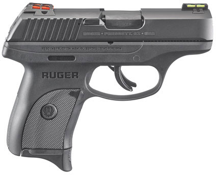 Ruger LC9s Pistol 3270, 9mm Luger, 3.12", Black Polymer Grips, Blued Finish, 7 Rd