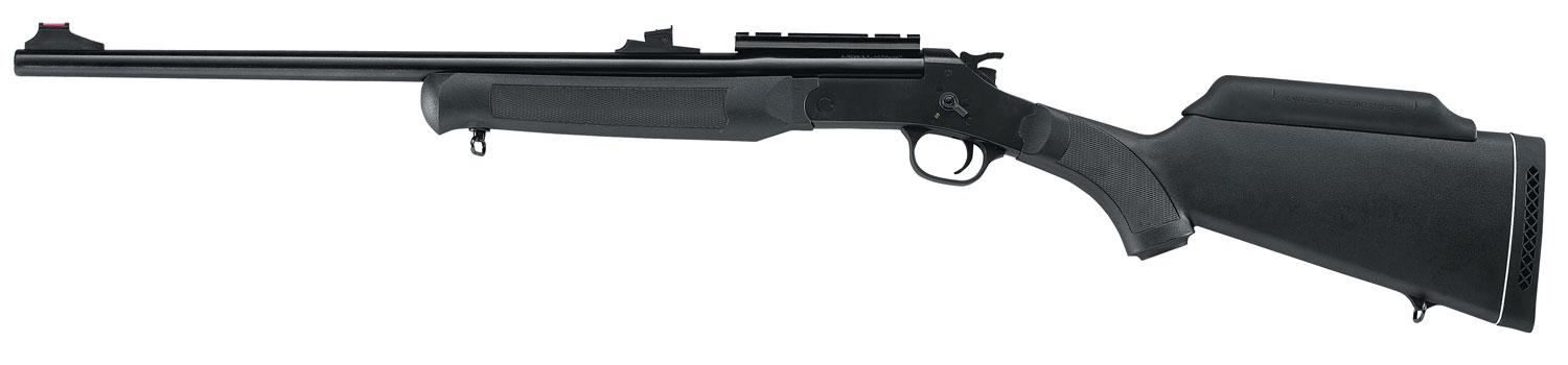 Rossi Single Shot Break Open Rifle SR243231, 243 Winchester, 23", Black Synthetic Stock, Blued Finish, 1 Rd