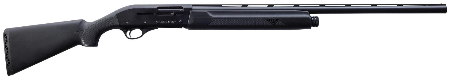 Chiappa Charles Daly 600 Field Semi-Auto Shotgun 930094, 12 Gauge, 28", 3" Chmbr, Black Synthetic Stock, Black Aluminum Alloy Finish