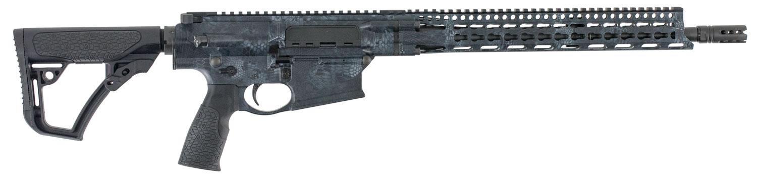 Daniel Defense DD5 V1 Rifle 06037047, 308 Winchester, 16", 6-Position Kryptek Typhon Stock, Kryptec Typhon/Black Phosphate Finish, 20 Rd