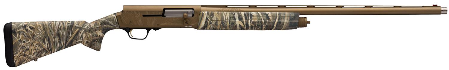 Browning A5 Semi-Automatic Shotgun 0118422003, 12 Gauge, 30", 3.5" Chmbr, Realtree Max-5 Synthetic Stock, Burnt Bronze Camo Finish
