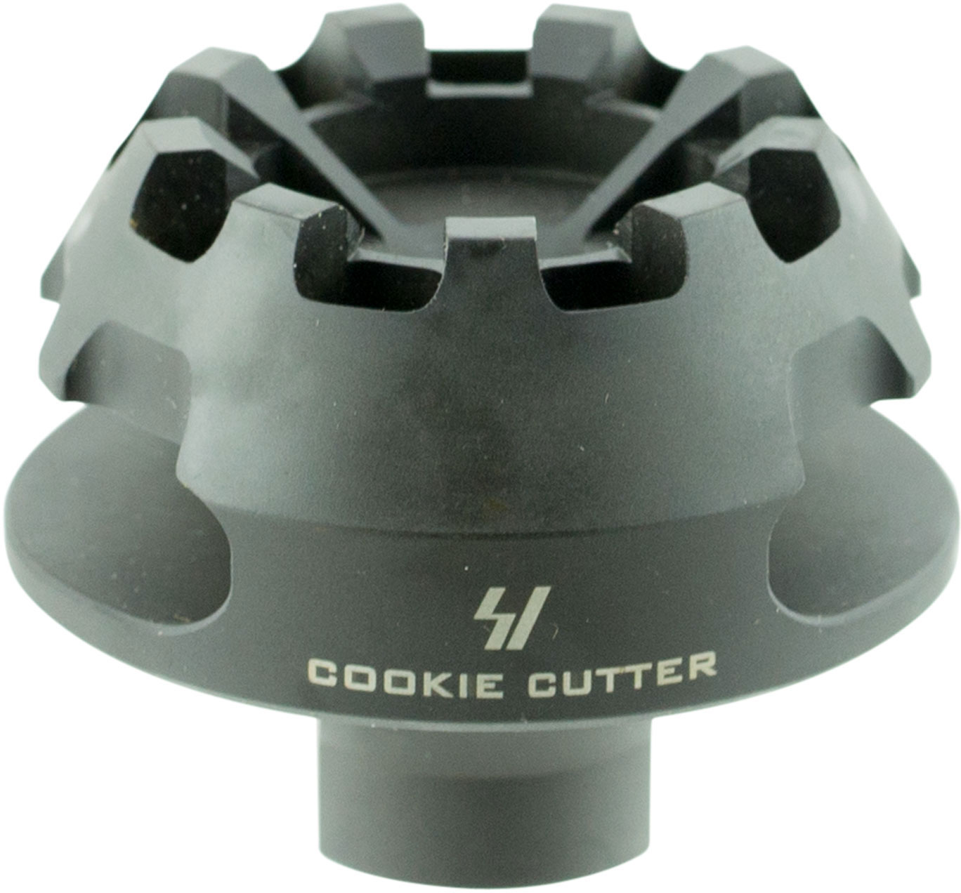 Strike Industries Cookie Cutter Compensator 223 Remington/5.56 NATO Steel 2.1" (SICCCOMP223)