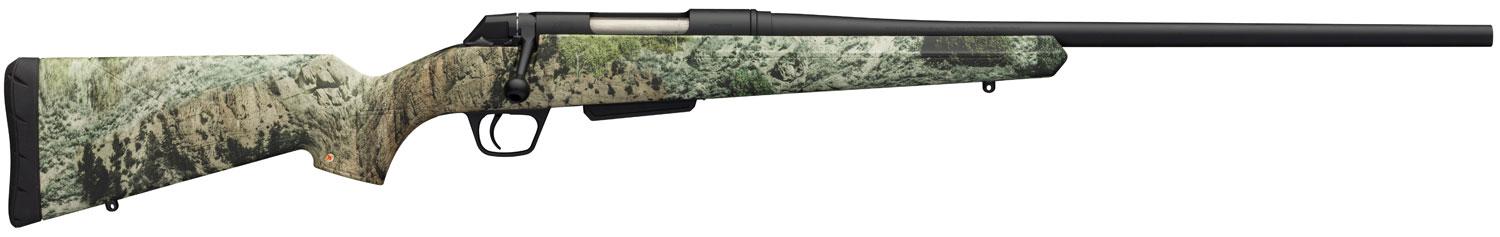 Winchester XPR Hunter Bolt Action Rifle 535722289, 6.5 Creedmoor, 22", Mossy Oak Mountain Country Synthetic Stock, Blued Finish, 3 Rd