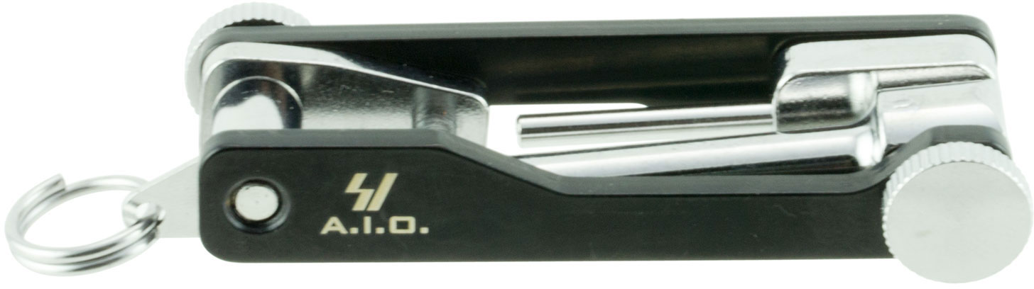 Strike Industries Glock All-In-One Combo Tool Pin Punch/Sight Removal/Base Plate Black and Chrome (SIGLOCKAIO)