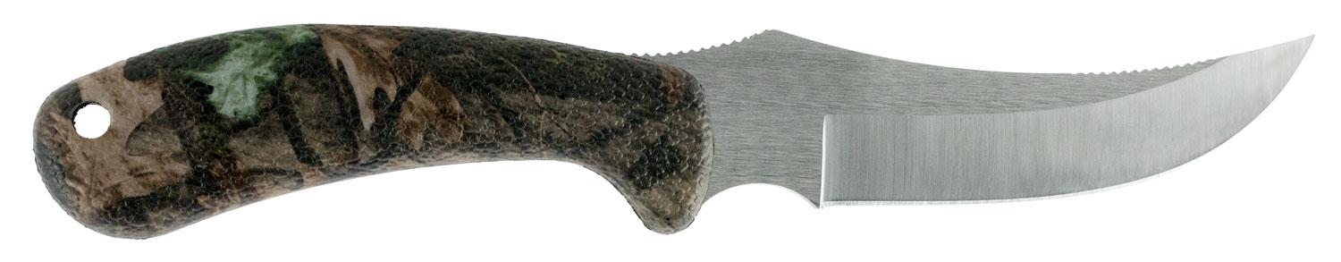 Case Ridgeback Hunter Fixed Knife w/Plain Edge & Synthetic Camo Handle (18336)