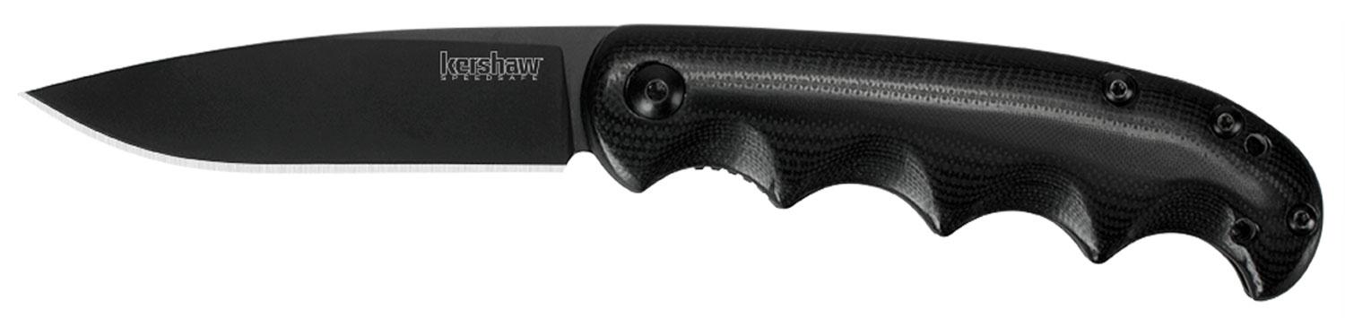 Kershaw Al Mar Drop Point Folding Knife 3.5" w/Plain Edge & G10 Front/Steel Back Handle (2340)