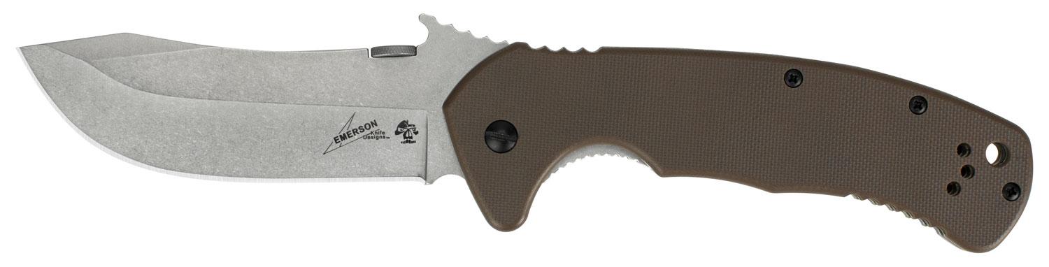 Kershaw CQC Spey Knife w/Plain Edge & G10 Front/410 Back Handle (6031)