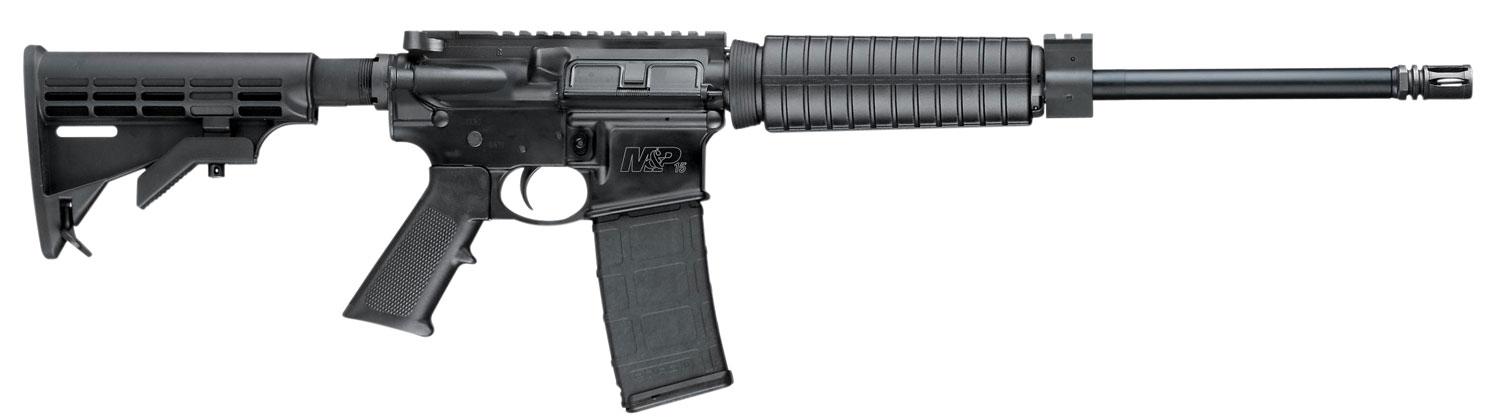 Smith & Wesson M&P15 Sport II OR Rifle 10159, 223 Rem / 5.56 NATO, 16", 6-Position Black Stock, Black Armornite Finish, 30 Rds