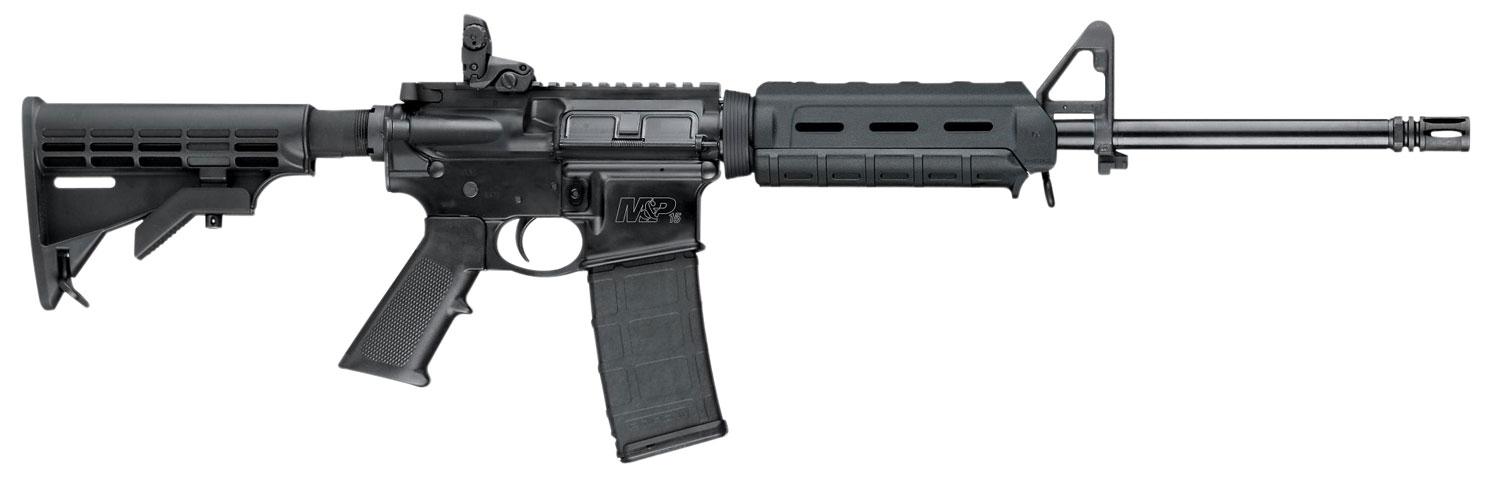Smith & Wesson M&P15 Sport II Rifle 10305, 5.56x45mm NATO, 16", 6-Position Stock, Black Armornite Barrel, 30 Rds