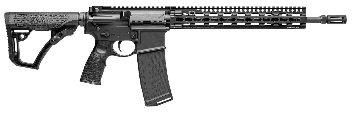Daniel Defense M4 Carbine V11 03218047, 223 Rem-5.56 NATO, 14.5", Collapsible Black Stock, Black Hard Coat Anodized Finish, 30 Rds