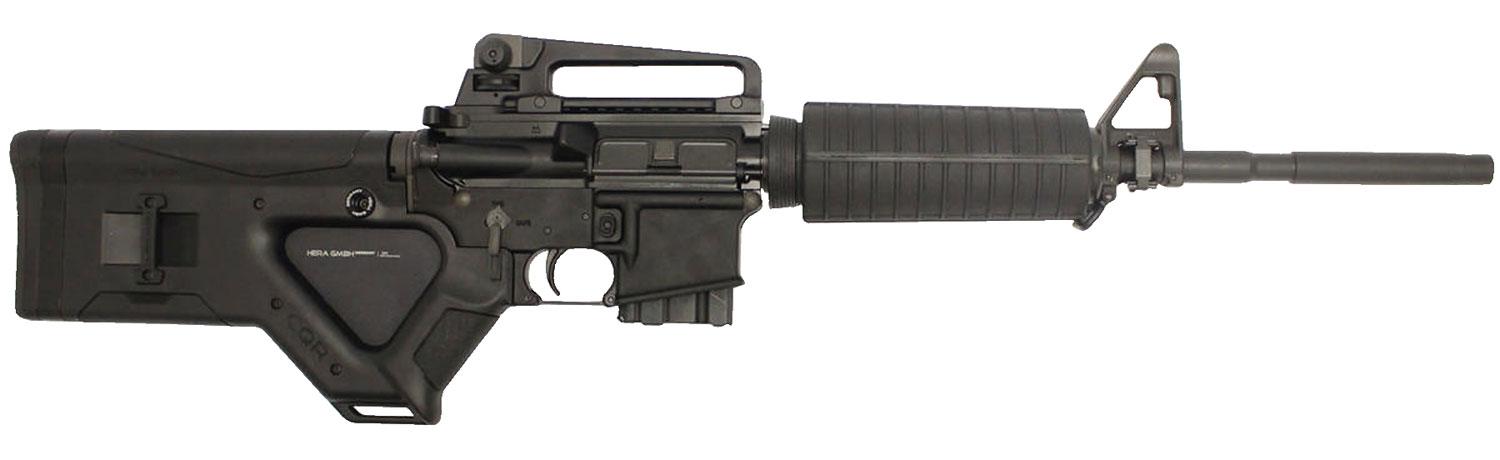 Stag Arms 1F Semi-uto Rifle SA1FD, 223 Remington/5.56 NATO, 16", Hera CQR Featureless Black Stock, Black Finish, 10 Rds