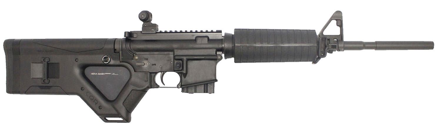Stag Arms 2F Left Hand Semi-Auto Rifle SA2FLD, 223 Remington/5.56 NATO, 16", Hera CQR Featureless Black Stock, Black Finish, 10 Rds