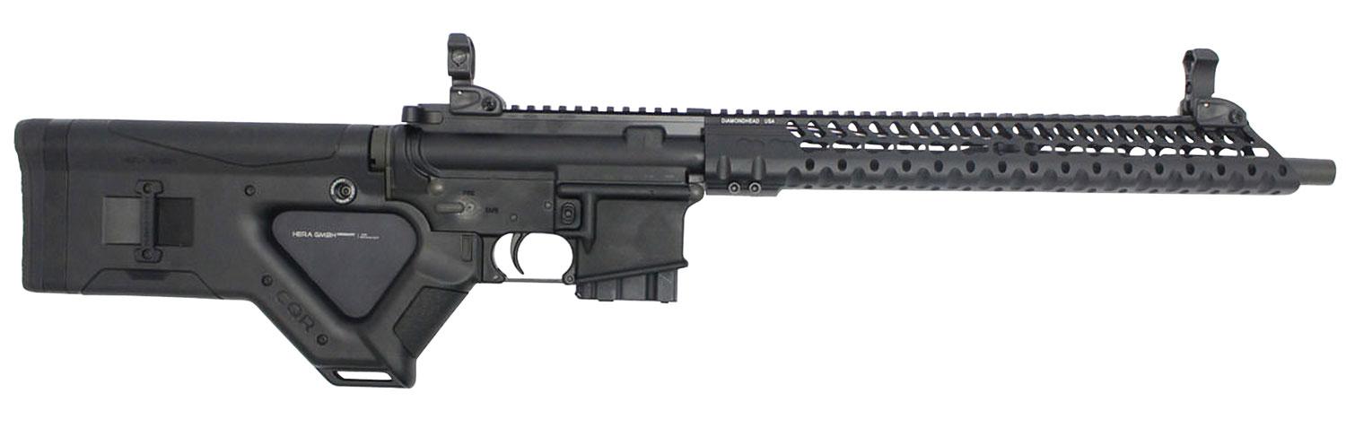 Stag Arms 3TF Left Hand Semi-Auto Rifle SA3TFLD, 223 Remington/5.56 NATO, 16", Hera CQR Featureless Black Stock, Black Finish, 10 Rds