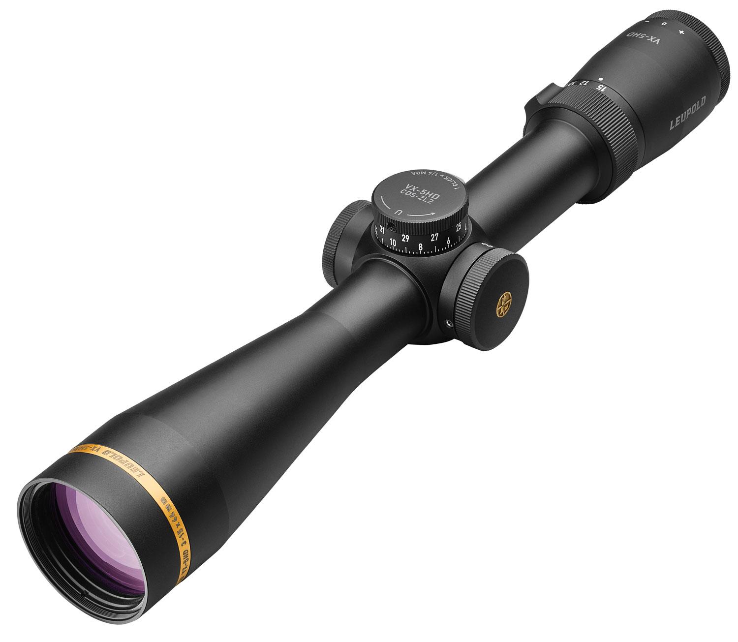 Leupold Vx 5hd Rifle Scope 171701 4 20x 52mm Obj 34mm Tube Black