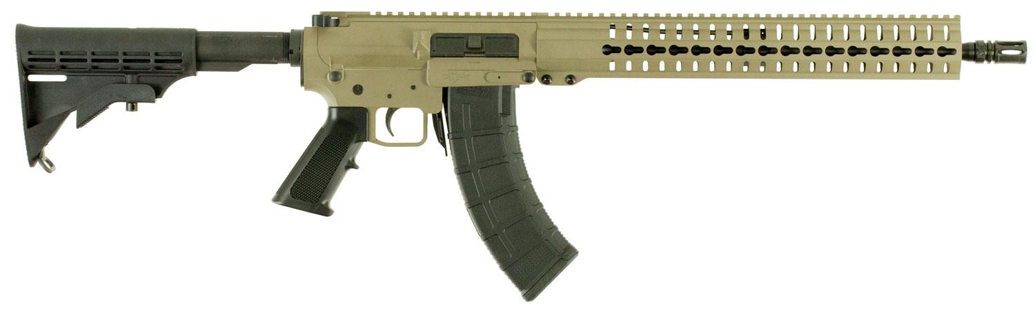 CMMG Mk47 Mutant Semi-Auto Rifle 76AFC41FDE, 7.62x39mm, 16.1", Collapsible Black Stock, Black Finish, 30 Rds