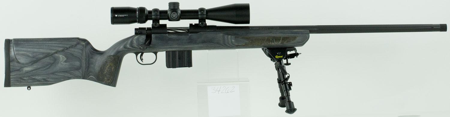 Mossberg MVP Varmint Bolt Action Rifle 27974, 223 Rem-5.56 NATO, 24", Laminate Black Stock, Blued Finish, 11 Rd