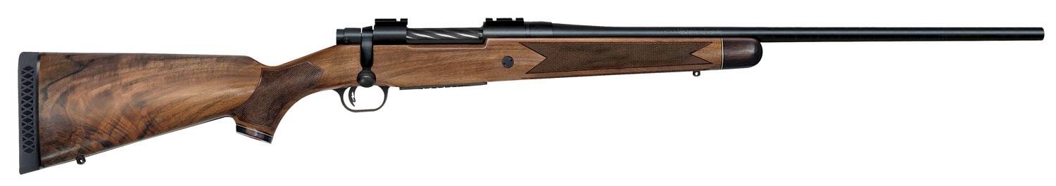 Mossberg Patriot Revere Bolt Action Rifle 27986, 243 Winchester, 24", Walnut Stock, Blued Finish, 5 Rd