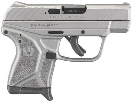 Ruger LCP II Pistol 3759, 380 ACP, 2.75", Stainless Cerakote Finish, 6 Rds