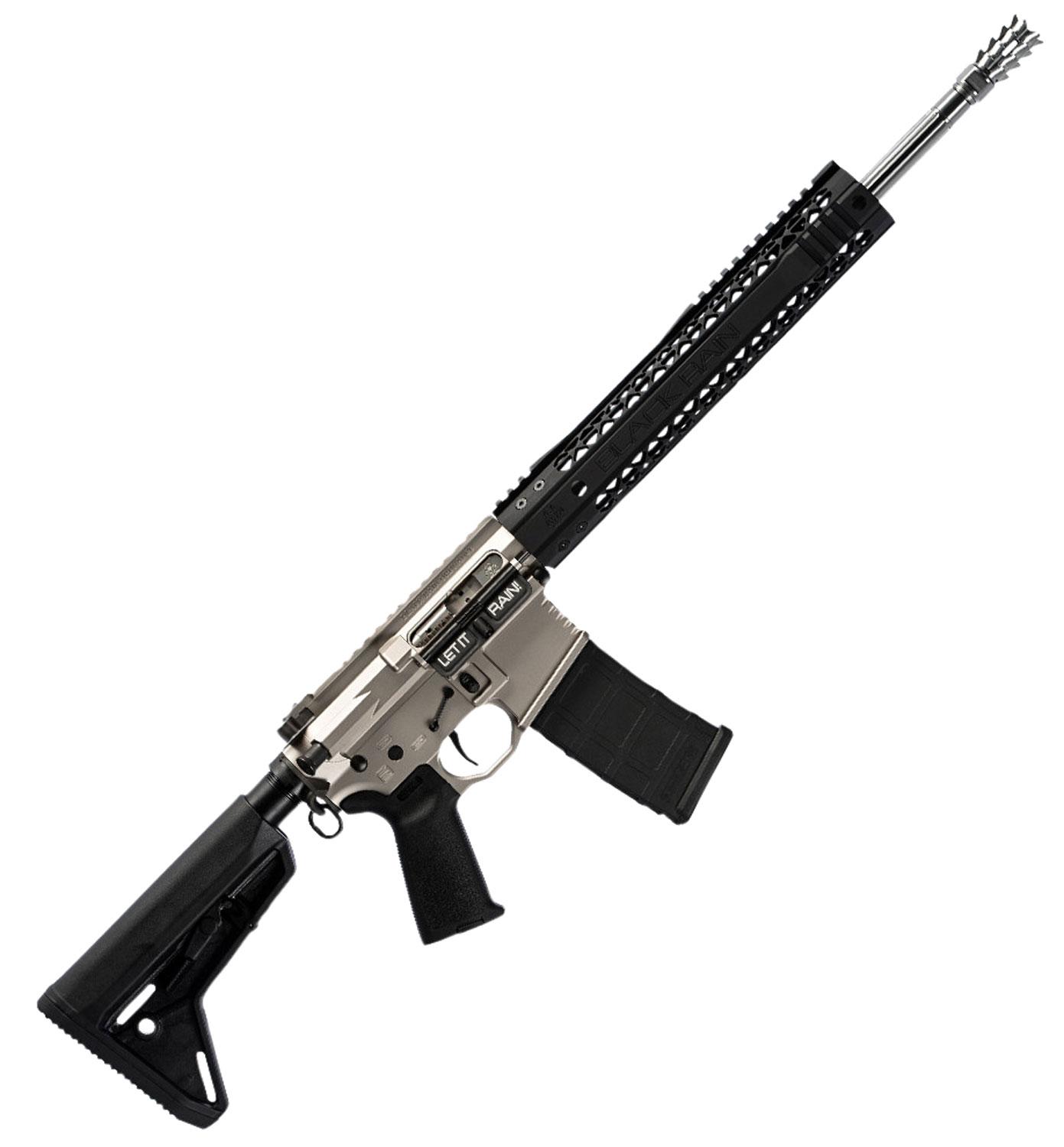 Black Rain Ordnance Recon Urban Semi-Auto Rifle BROURBANNG, 308 Winchester, 16", Magpul MOE SL Black Stock, Nickel Finish, 30 Rd