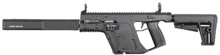 Kriss Vector CRB Gen-II Semi-Auto Rifle KV45CBL20, 45 ACP, 16", 6-Position Black Stock, Black Finish, 13 Rds