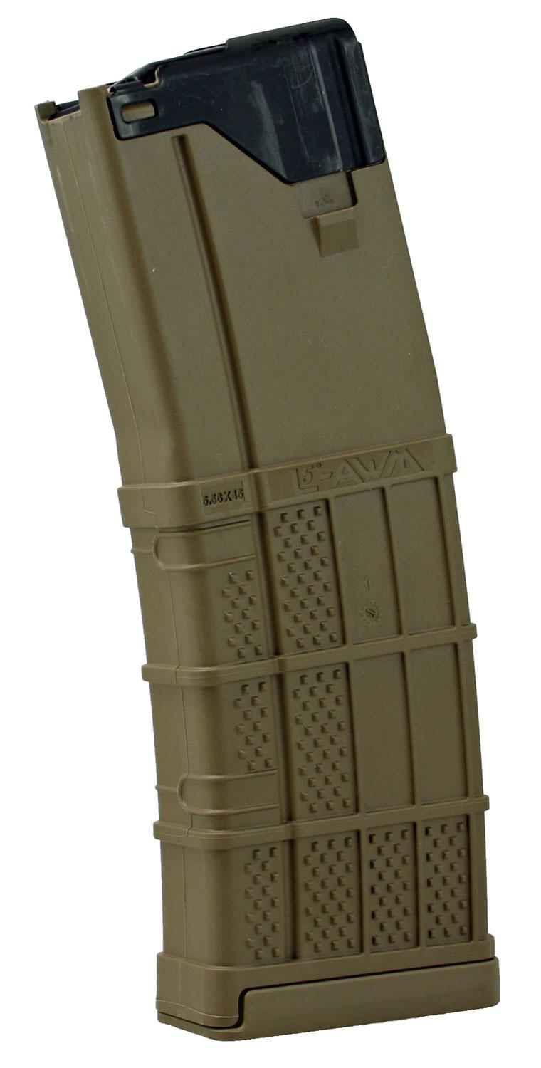 Lancer AR-15 223 Remington/5.56 NATO 30 Round Flat Dark Earth Magazine (999000232007)